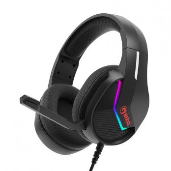 Гарнитура USB Marvo H8618 BK Tactic 40 Black RGB