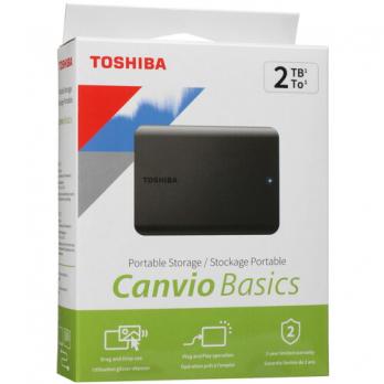 Внешний HDD 2TB Toshiba Canvio Basics (HDTB520EK3AA)