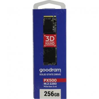 SSD-накопитель M.2 NVMe 256GB GoodRam PX500