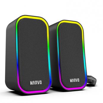 Колонка 2.0 USB Marvo SG-285BK Havoc20, black