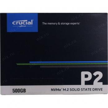 SSD-накопитель M.2 NVMe 500GB Crucial P2
