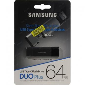 Флешка USB3/Type-C 64GB Samsung DUO Plus