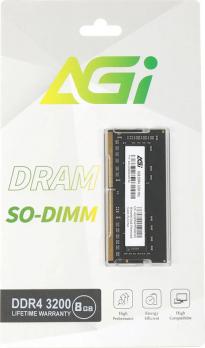 Оперативная память DDR4-3200 8GB AGI (AGI320008SD138) 