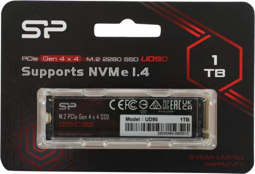 SSD-накопитель M.2 NVMe 1TB Silicon Power UD90