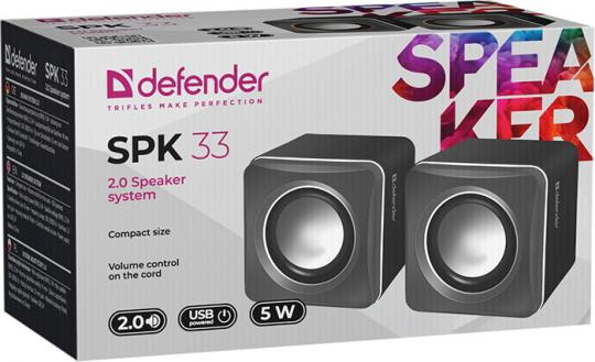 Колонки 2.0 Defender SPK-33