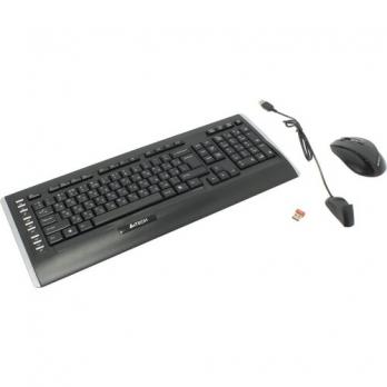 Комплект беспроводной Клавиатура + мышь A4Tech V-Track Wireless 9300F