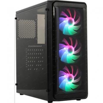 Корпус ATX AeroCool SI-5200 Frost BG, black