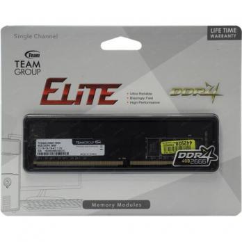 Оперативная память DDR4-2666 4GB Team Elite (TED44G2666C1901)