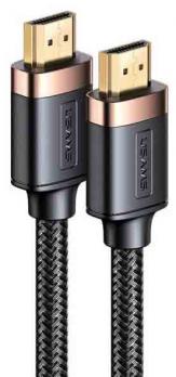 Кабель HDMI - HDMI Usams SJ529 U74, 4K, 144Hz, 3m, black