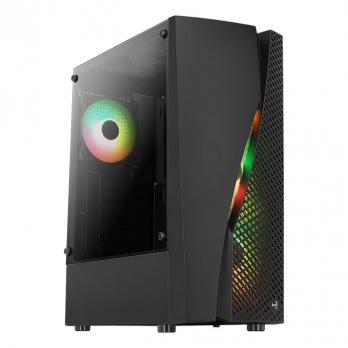 Корпус ATX AeroCool Wave-G-BK-v1, black
