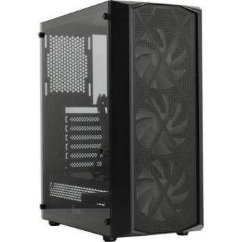 Корпус ATX Powercase Rhombus X3 Mesh LED, black