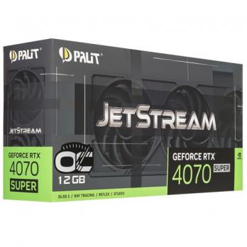 Видеокарта nVidia RTX 4070Super Palit JetStream OC 12GB (NED407ST19K9-1043J)