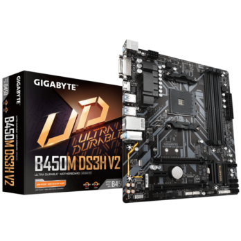Материнская плата AMD sAM4 B450 Gigabyte B450M DS3H V2