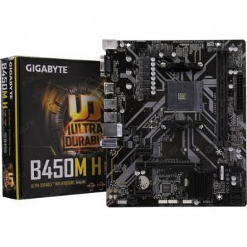 Материнская плата AMD sAM4 B450 Gigabyte B450M H
