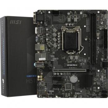 Материнская плата Intel s1200 H510 MSI H510M Pro-E