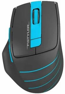 Мышь беспроводная A4Tech Fstyler FG30S, grey-blue