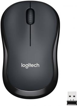 Мышь беспроводная Logitech M220 Silent, grey