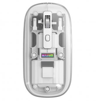 Мышь беспроводная/BT Marvo M810W Prism B10