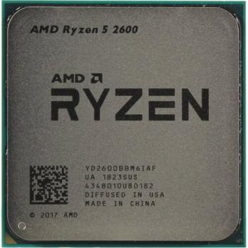 Процессор AMD sAM4 Ryzen 5 2600, Tray