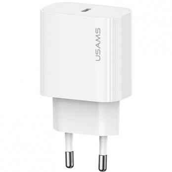 Зарядное устройство Type-C Usams CC226/OYXLTZ02, 20W, white