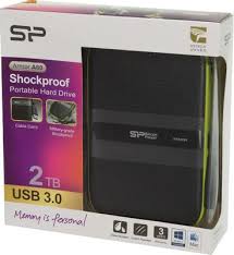 Внешний HDD 2TB SiliconPower Armor A60 black