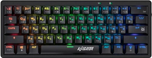 Клавиатура проводная + беспроводная Defender Alligator GK-315