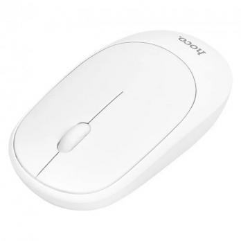 Мышь беспроводная + BT Hoco DI04, white