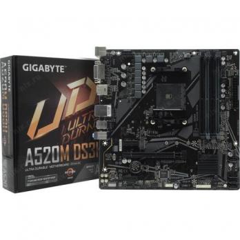 Материнская плата AMD sAM4 A520 Gigabyte A520M DS3H