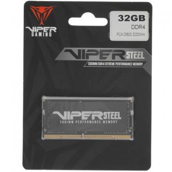 Оперативная память DDR4-3200 32GB Patriot Viper Steel