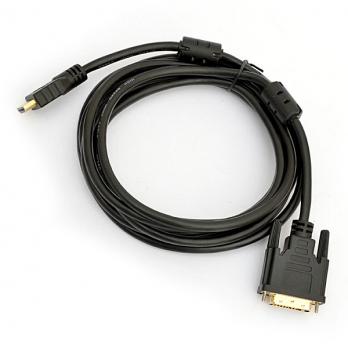 Кабель HDMI (M) - DVI-D (M) DeTech, 1.8m
