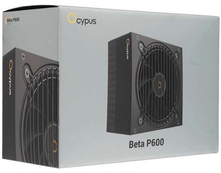 Блок питания 600W Ocypus Beta P600 BK