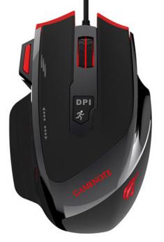 Мышь Havit HV-MS1005, black-red