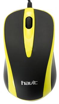 Мышь Havit HV-MS675, yellow