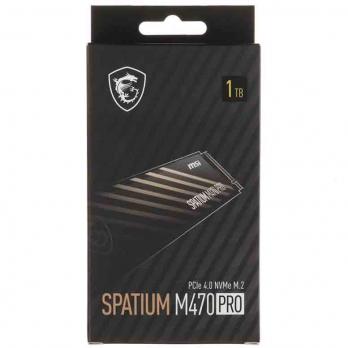 SSD-накопитель M.2 NVMe 1TB MSI Spatium M470 Pro