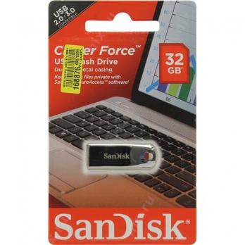 Флешка USB2.0 32GB SanDisk Cruzer Force