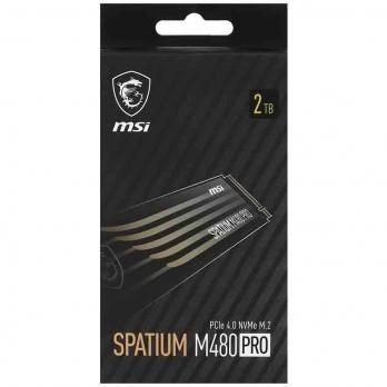 SSD-накопитель M.2 NVMe 2TB MSI Spatium M480 Pro