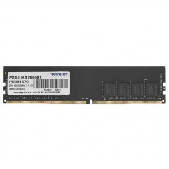 Оперативная память DDR4-2666 16GB Patriot Signature
