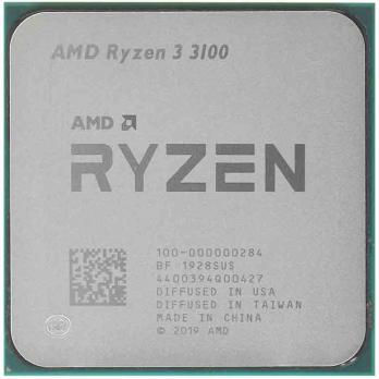 Процессор AMD Ryzen 3 3100, AM4, Tray