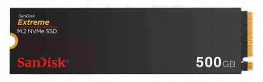 SSD-накопитель M.2 NVMe 500GB SanDisk Extreme