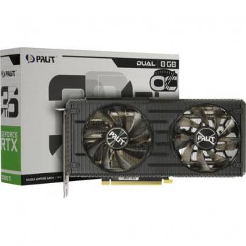 Видеокарта GeForce RTX 3060 Ti Palit Dual V1 OC, 8GB