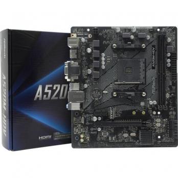 Материнская плата AMD sAM4 A520 Asrock A520M-HDV