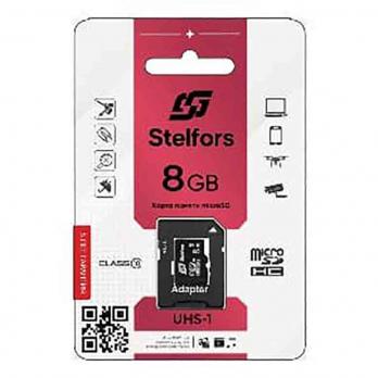 Карта памяти microSDHC 8GB Stelfors
