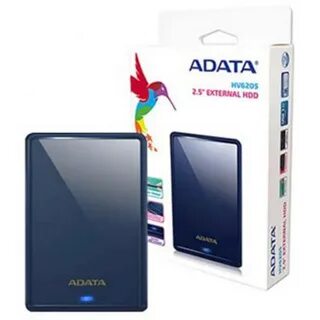 Внешний HDD 1TB Adata HV620 Slim, blue