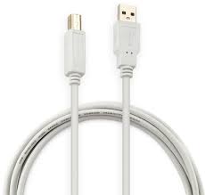 Кабель AM-BM USB2.0 для принтера DeTech, 1m, grey