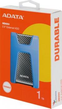 Внешний HDD 1TB Adata DashDrive Durable HD650