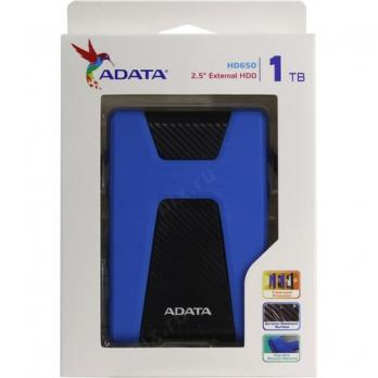 Внешний HDD 1TB Adata DashDrive Durable HD650 (AHD650-1TU31-CBL)