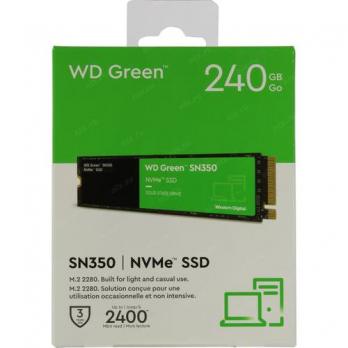 SSD-накопитель M.2 NVMe 480GB WD Green SN350 (WDS480G2G0C)