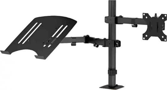 Кронштейн для крепления монитора + ноутбука к столу NiceDevice TM03 (14