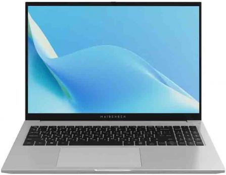 Ноутбук Maibenben M16B, 16", FHD+, IPS, Pentium N150, 8GB, 256GB, UHD, silver