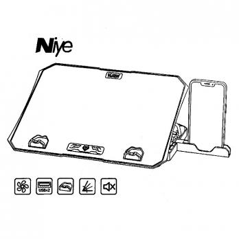 Система охлаждения для ноутбука 15.6